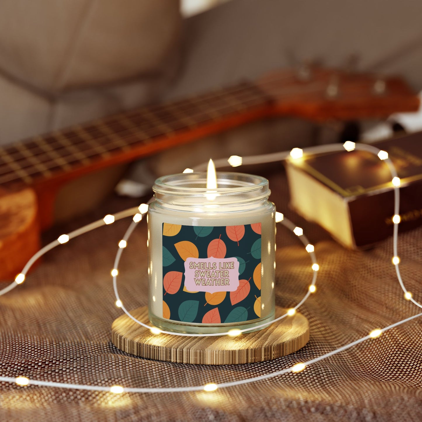 "Smells Like Sweater Weather" Scented Wax Candle