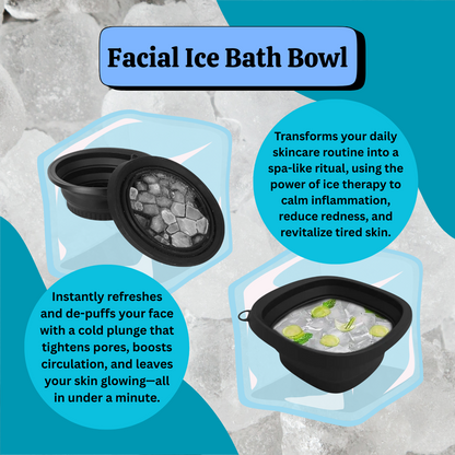 Facial Ice Bath Bowl