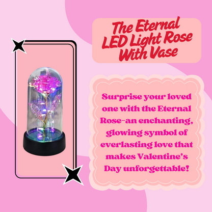 Eternal LED Light Rose For Valentine's Day