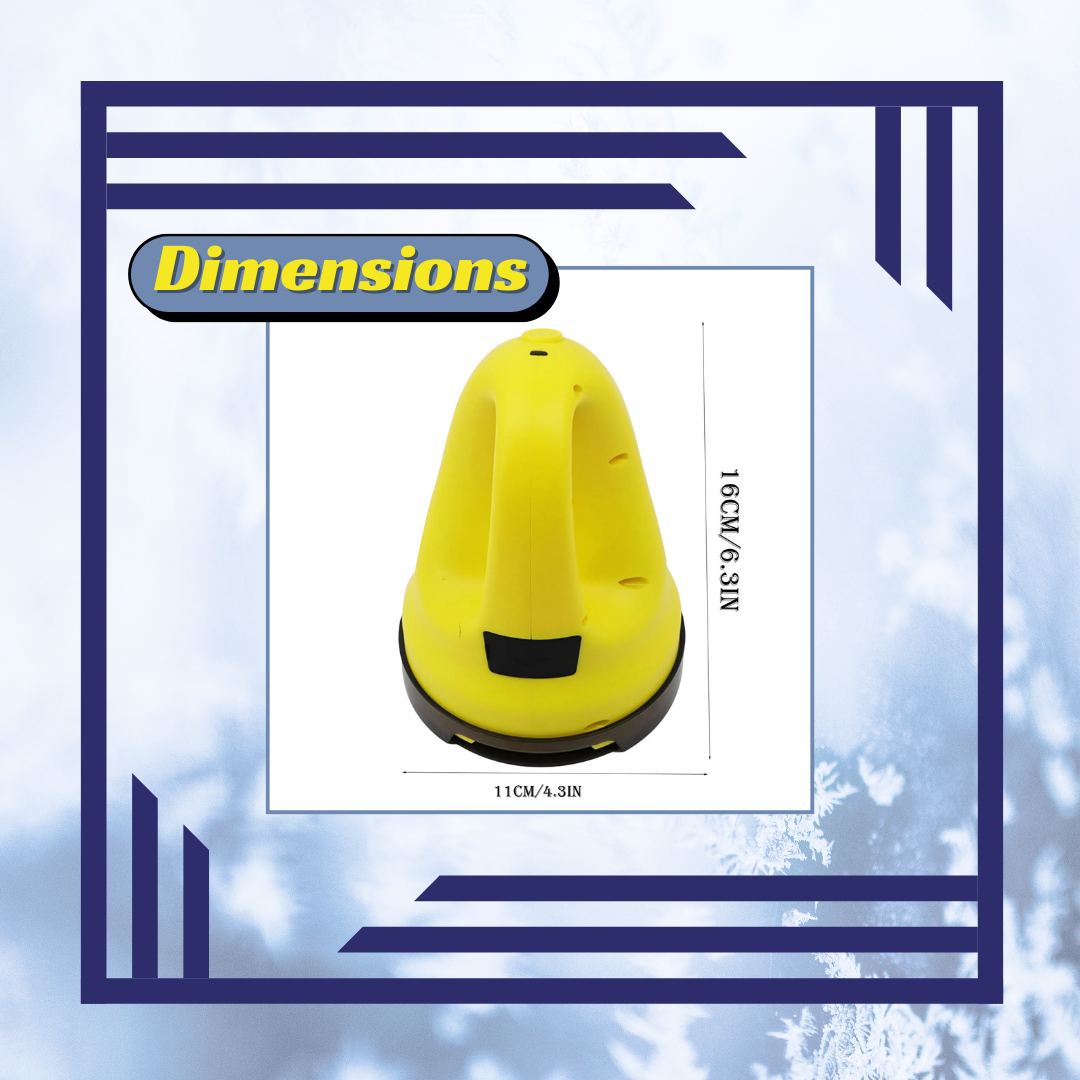 Heated Electric Car Windshield Ice Scraper