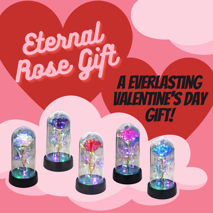 Eternal LED Light Rose For Valentine's Day