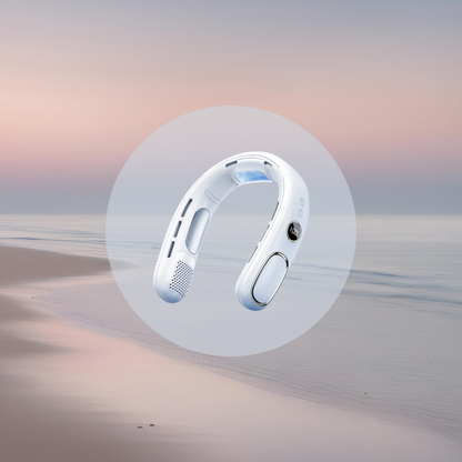 Comfort-Fit Wearable Cooling Neck Fan