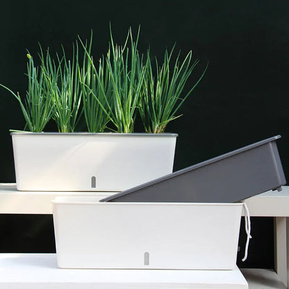 Self-Watering Double Layer Modern Planter Pot
