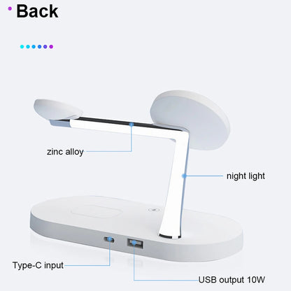 Wireless 3 In 1 Charger Stand