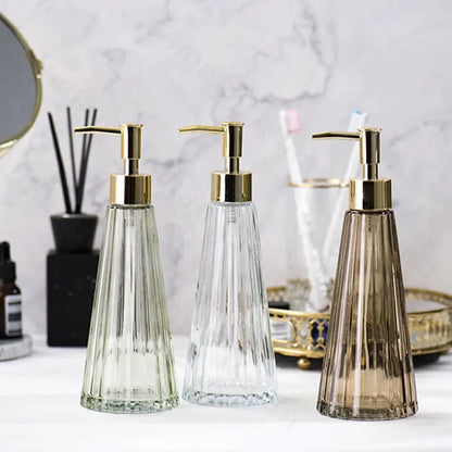 Elegant Glass Hand Soap Dispenser
