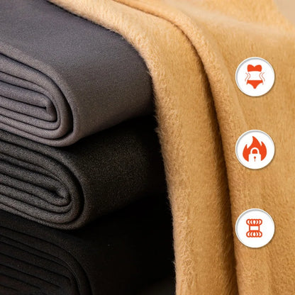 Women's Black Fleece Lined Leggings