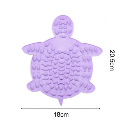 Anxiety Relief Turtle Shape Pet Lick Mat
