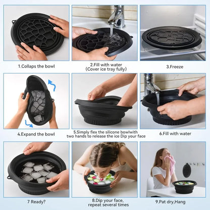 Facial Ice Bath Bowl