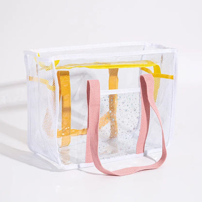 Simple Transparent Swimming Beach Bag