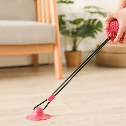 Suction Cup Rope Tug Dog Toy
