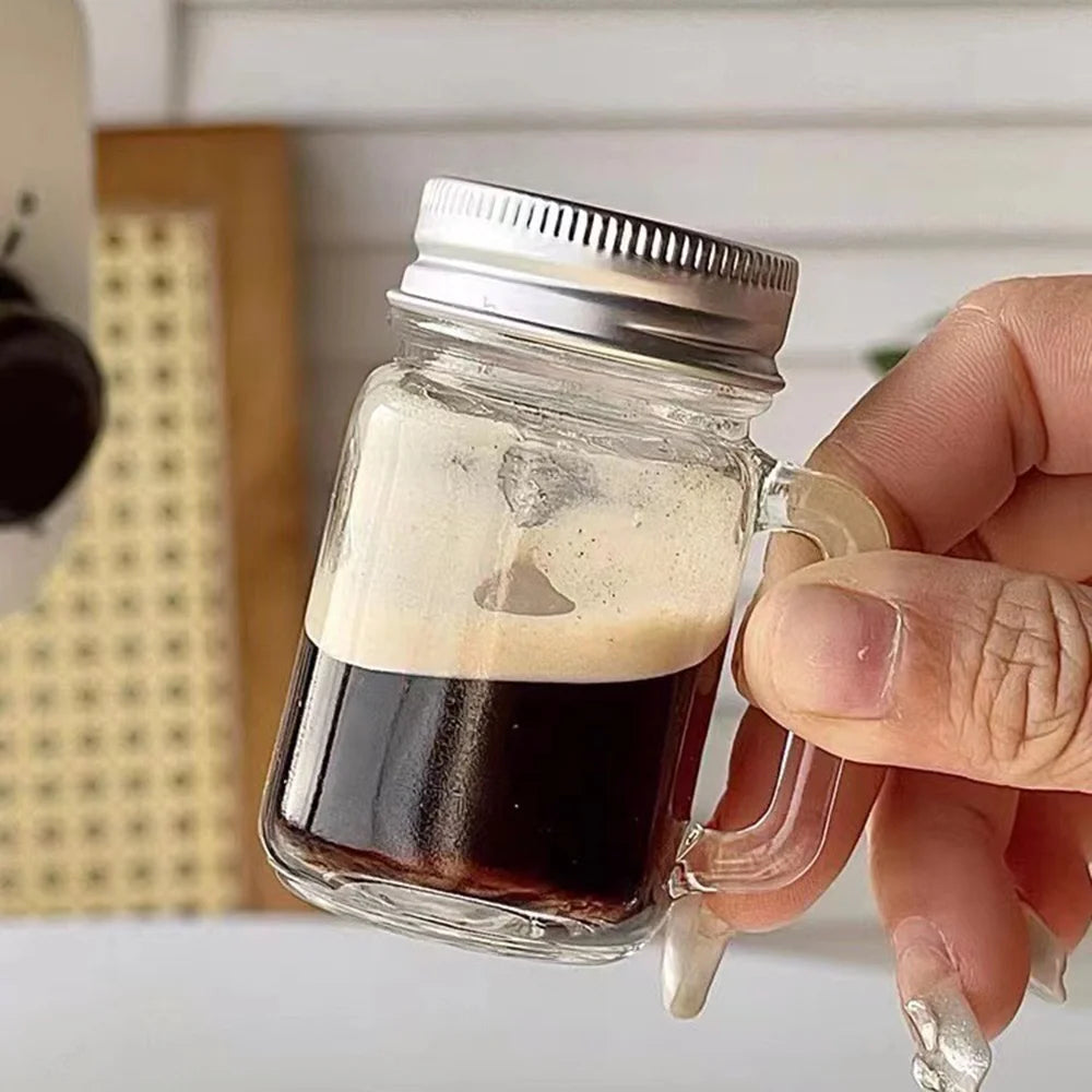 Versatile Leak-Proof Mini Mason Jar