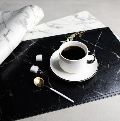Marble Design Tableware Place-Mat