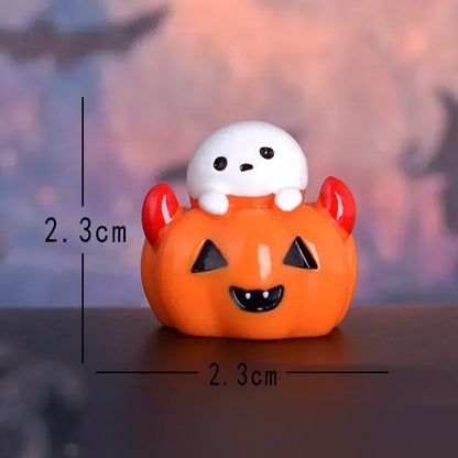 Mini Figurine Halloween Decorations