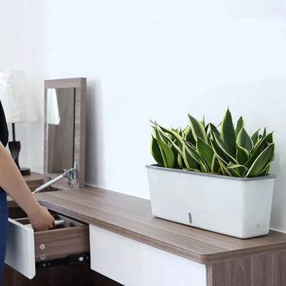 Self-Watering Double Layer Modern Planter Pot