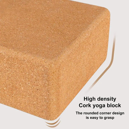 Non-Slip Natural Yoga Brick