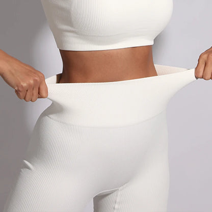 Seamless Women's High Waist Yoga Shorts