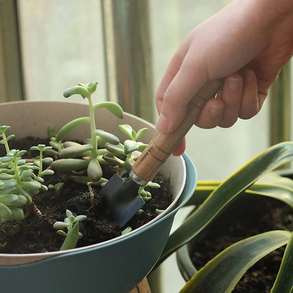 Sturdy Wooden Handle Gardening Tools Set