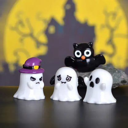Mini Figurine Halloween Decorations
