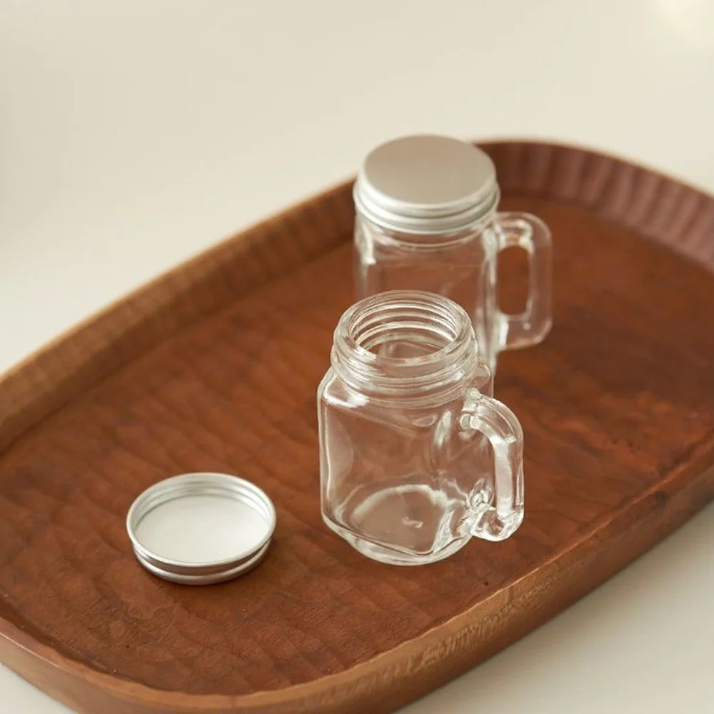 Versatile Leak-Proof Mini Mason Jar