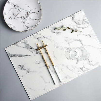 Marble Design Tableware Place-Mat