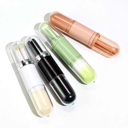 Travel 4 In 1 Makeup Brushes Set