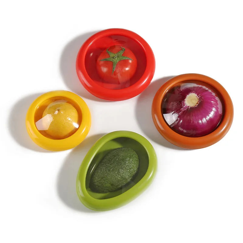 Silicone Food Saver Containers