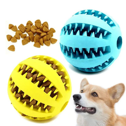 Interactive Dog Treat Toy Ball