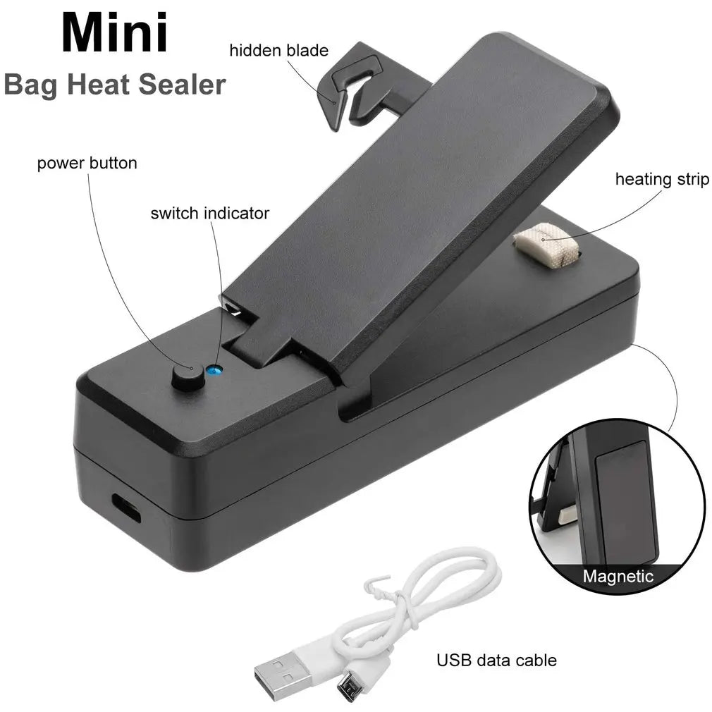 Mini Bag Sealer With Charger