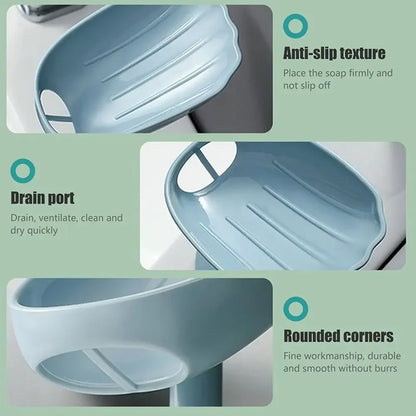 Bendable Wall-Mounted Soap Bar Holder