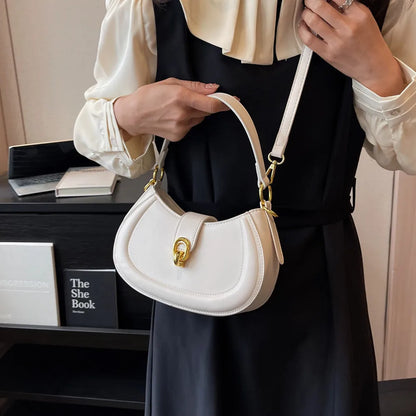 Small Saddle Crossbody Women's Bag