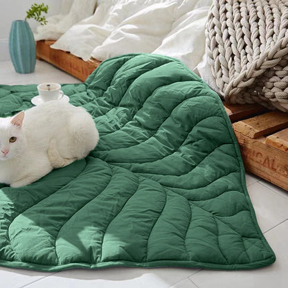 Comforting Leaf Shape Pet Cooling Mat