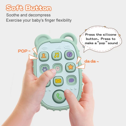 Baby BPA Free Silicone Teether Toy