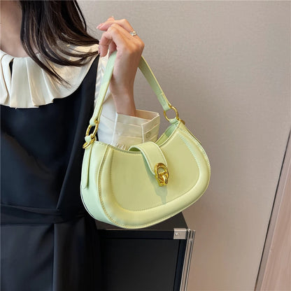 Small Saddle Crossbody Women's Bag