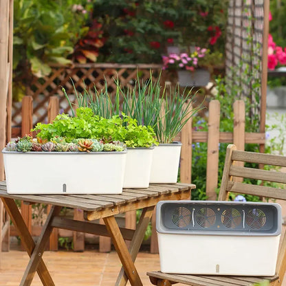 Self-Watering Double Layer Modern Planter Pot