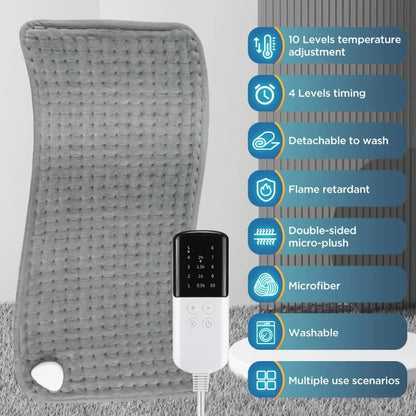 Premium Electric Heating Pad for Targeted Pain Relief & Comfort