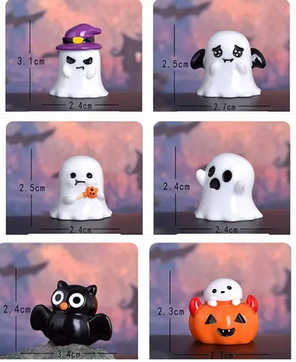 Mini Figurine Halloween Decorations