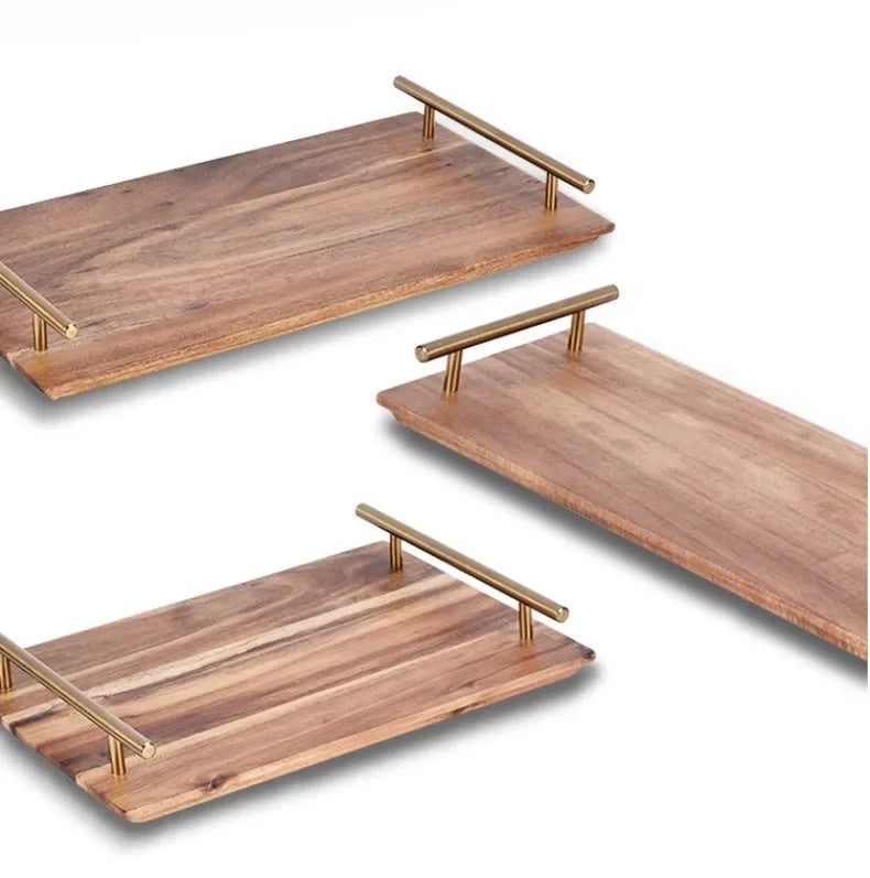 Wooden Serving Food Trays