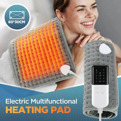 Premium Electric Heating Pad for Targeted Pain Relief & Comfort
