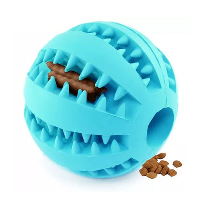 Interactive Dog Treat Toy Ball