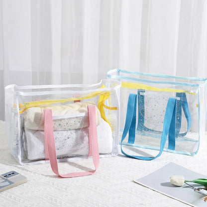 Simple Transparent Swimming Beach Bag