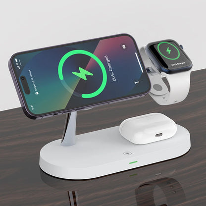 Wireless 3 In 1 Charger Stand