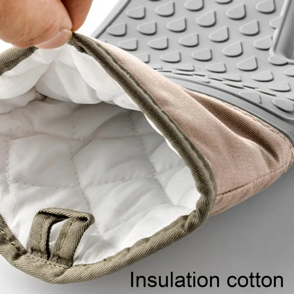 Anti-Scald Silicone Insulation Oven Mitts