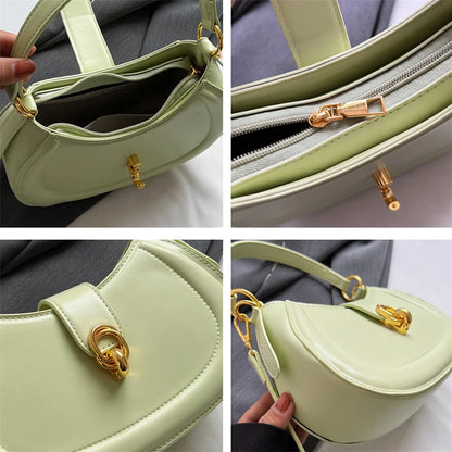 Small Saddle Crossbody Women's Bag