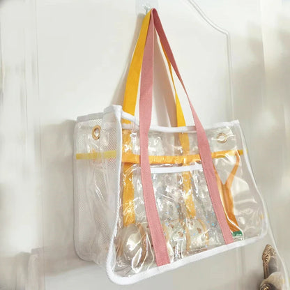 Simple Transparent Swimming Beach Bag