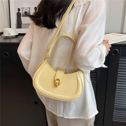 Small Saddle Crossbody Women's Bag