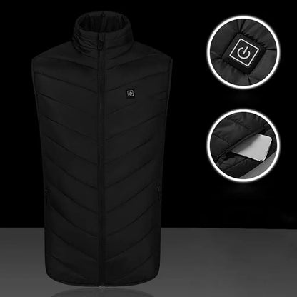 Uni-Sex Thermal Heated Electric Vest