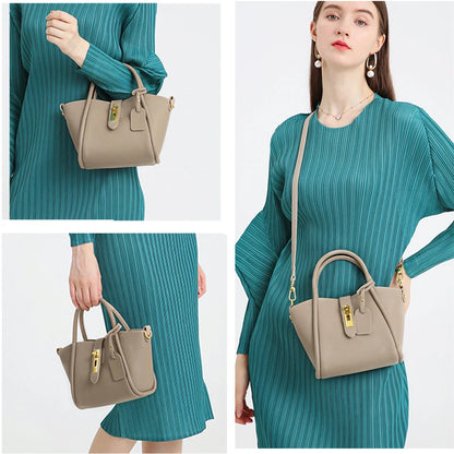 Stylish High-Quality Women's Leather Tote Bag