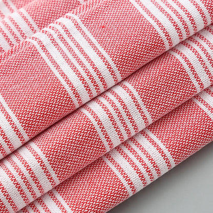 Turkish Cotton Stripe Fringed Beach Towel