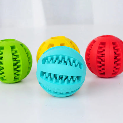 Interactive Dog Treat Toy Ball