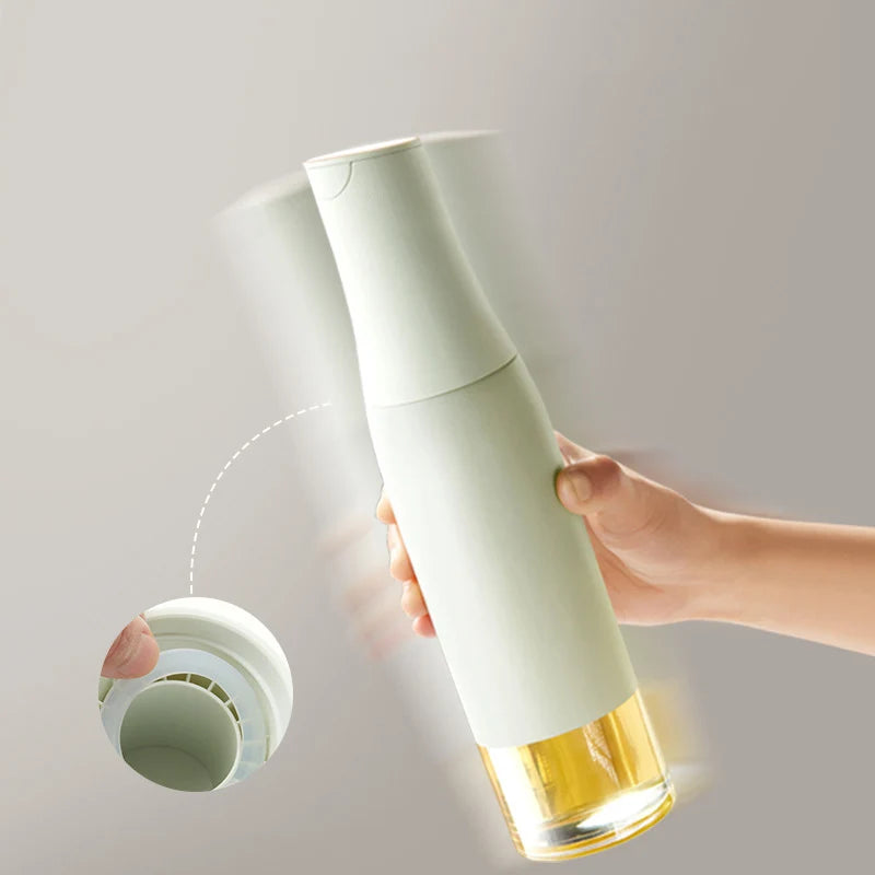 Practical Oil Dispenser Bottle With Automatic Lid